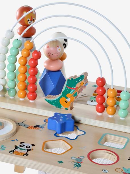 LES ANIMAUX JOYEUX 100% FSC muzikale tafel hout - vertbaudet enfant 