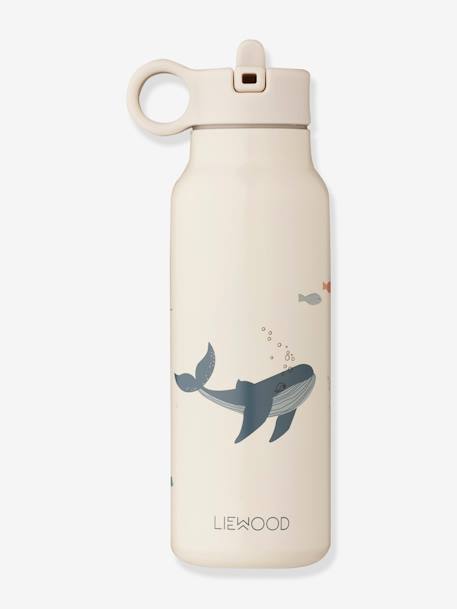 Fles Falk 350ml - LIEWOOD donkerblauw+ecru+geel+grijsblauw+lichtroze+nude+rozen+wit - vertbaudet enfant 