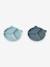 Set van 2 borden met compartimenten Stacy - LIEWOOD blauw+rozen - vertbaudet enfant 