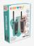 Kidytalk - Oplaadbare Walkie Talkie - KIDYWOLF blauw+groen+nude - vertbaudet enfant 