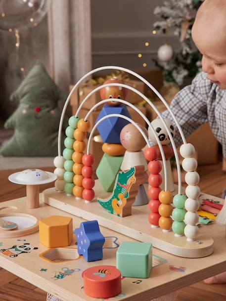 LES ANIMAUX JOYEUX 100% FSC muzikale tafel hout - vertbaudet enfant 