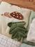 Zacht speelkleed CROQUE LA VIE beige+ecru+rood+sinaasappel+zwart - vertbaudet enfant 