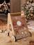 Loopwagen met houten remmen hout+rozen - vertbaudet enfant 