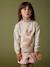 Meisjestrui in jacquard met pailletten gemêleerd beige - vertbaudet enfant 