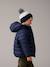 Set jongens muts + snood + handschoenen in colorblock nachtblauw - vertbaudet enfant 