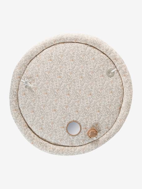 Meegroei speelmat met bogen en rand BABYLON beige+rood+sinaasappel+wit - vertbaudet enfant 