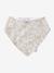Set met 3 slabbetjes van katoengaas beige, bedrukt+ecru+grijsblauw+lichtroze+saliegroen+set groene panda+set vos+touw+veel beige+WIT - vertbaudet enfant 