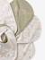 Set van 7 babyslabbetjes beige, bedrukt+blauwgroen+Egel+jungle wit+lichtroze+touw - vertbaudet enfant 