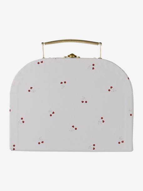 Aanpasbaar knuffeldoosje + bijtringen + slaapzak met koffertje CHERRY rood - vertbaudet enfant 