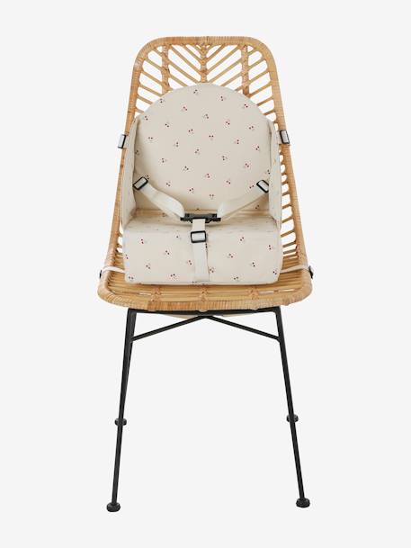 Stoelverhoger beige, bedrukt+ecru+Grijs+grijsblauw+hazelnoot+hazelnoot+lichtroze+meerkleurig+wit, bedrukt+wit, gestreept - vertbaudet enfant 