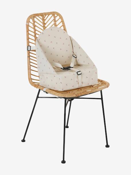 Stoelverhoger beige, bedrukt+ecru+Grijs+grijsblauw+hazelnoot+hazelnoot+lichtroze+meerkleurig+wit, bedrukt+wit, gestreept - vertbaudet enfant 