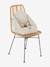 Stoelverhoger beige, bedrukt+ecru+Grijs+grijsblauw+hazelnoot+hazelnoot+lichtroze+meerkleurig+wit, bedrukt+wit, gestreept - vertbaudet enfant 