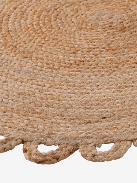 Rond tapijt van jute FESTON beige - vertbaudet enfant 