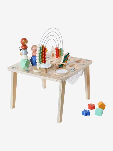 LES ANIMAUX JOYEUX 100% FSC muzikale tafel hout - vertbaudet enfant 