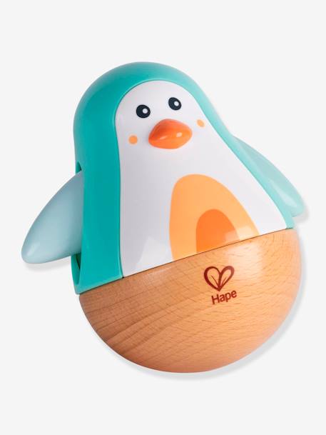 Muzikale culbuto pinguïn HAPE turquoiseblauw - vertbaudet enfant 