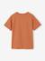 Jongensshirt dierenmotief leiblauw+sinaasappel - vertbaudet enfant 