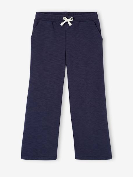 Wijde joggingbroek voor meisjes blauwgroen+groen+marineblauw - vertbaudet enfant 