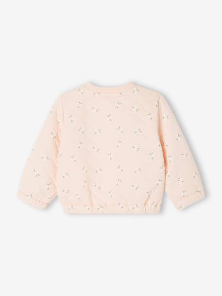 Gewatteerd babyvestje lichtroze - vertbaudet enfant 