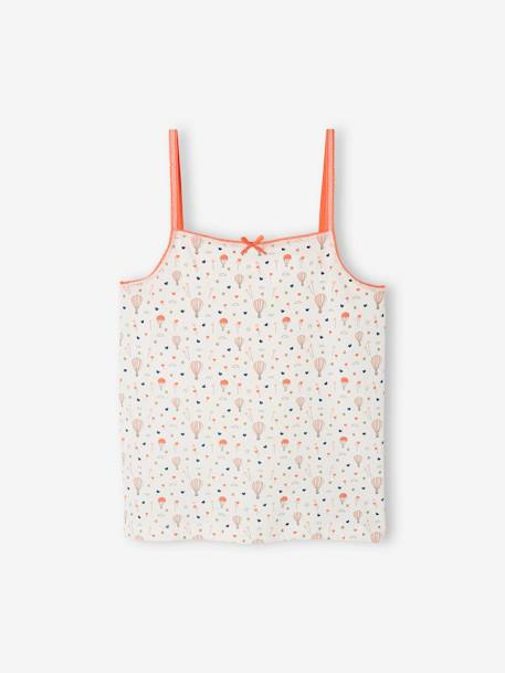 Set van 3 leuke tanktops voor meisjes lichtroze - vertbaudet enfant 