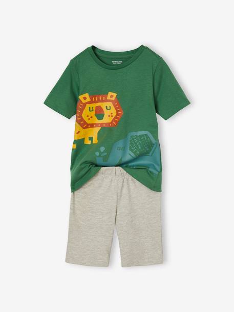 Set van 2 jongenspyjamabroeken savanne petrolblauw - vertbaudet enfant 