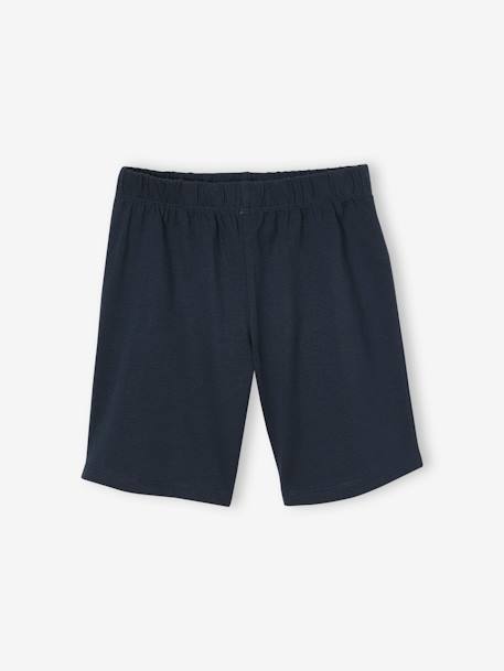 Vertbaudet set van 2 pyjama's voor jongens met gerecycled katoen, kort & lang groen - vertbaudet enfant 