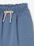 Fleece rok voor meisjes chambrayblauw+groen, gestreept+rood - vertbaudet enfant 