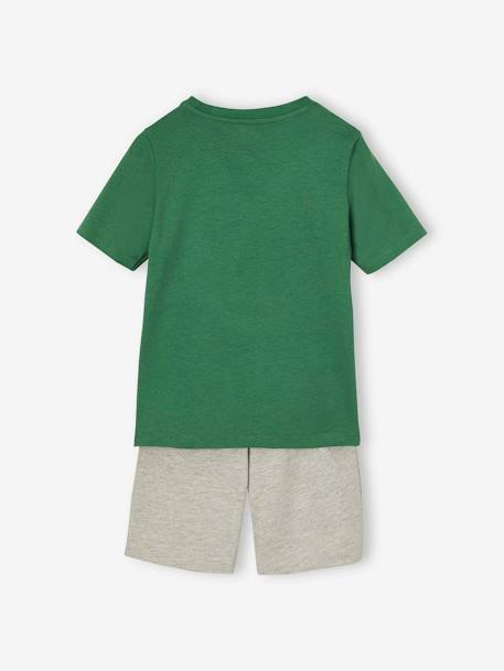 Set van 2 jongenspyjamabroeken savanne petrolblauw - vertbaudet enfant 