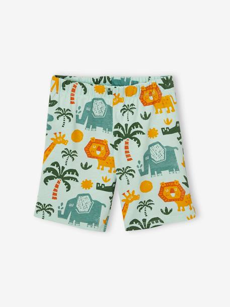 Set van 2 jongenspyjamabroeken savanne petrolblauw - vertbaudet enfant 