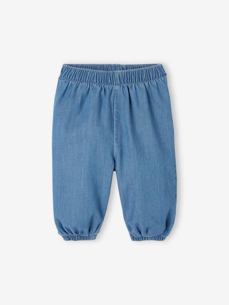Babybroek van biologische denim stone - vertbaudet enfant 