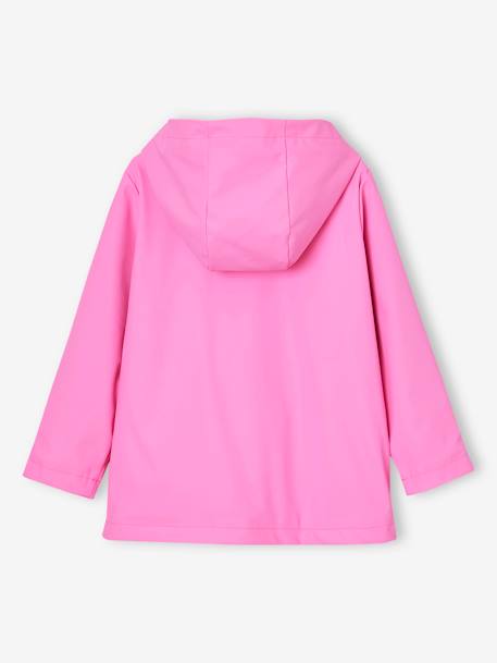 Meisjesregenjas met capuchon rozen - vertbaudet enfant 