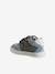 Leren sneakers met klittenband ecru+grijsblauw - vertbaudet enfant 