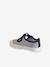 Canvas babyschoentjes met enkelbandje blauw, gestreept - vertbaudet enfant 