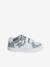 Gekraakte leren kindermanden framboos+wit - vertbaudet enfant 