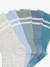 Set van 5 paar gestreepte geribbelde sokken voor jongens blauw+grijsblauw+hemelsblauw+marineblauw - vertbaudet enfant 