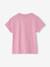 T-shirt The Rolling Stones® voor meisjes pioenroos - vertbaudet enfant 