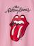 T-shirt The Rolling Stones® voor meisjes pioenroos - vertbaudet enfant 