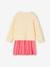 Meisjesset gewatteerd jack met bloemenprint + jurk rozen - vertbaudet enfant 