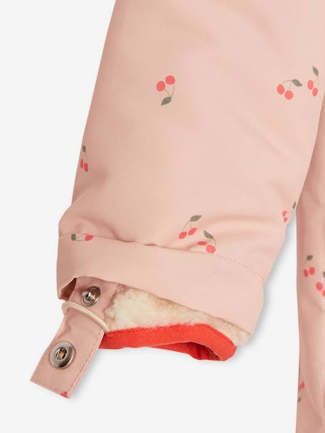 3-in-1 parka voor meisjes lichtroze - vertbaudet enfant 