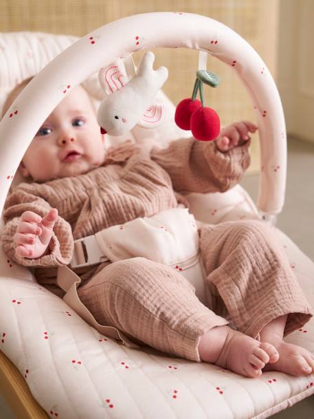 Transat met Babydream-boog beige, bedrukt+ecru+grijs/wit+lindegroen+marineblauw - vertbaudet enfant 