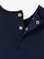Set van 3 Basics T-shirts met lange mouwen ecru+rood, gestreept - vertbaudet enfant 