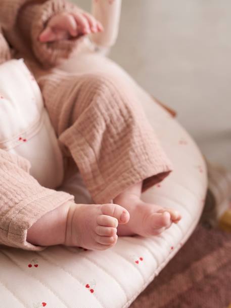 Transat met Babydream-boog beige, bedrukt+ecru+grijs/wit+lindegroen+marineblauw - vertbaudet enfant 