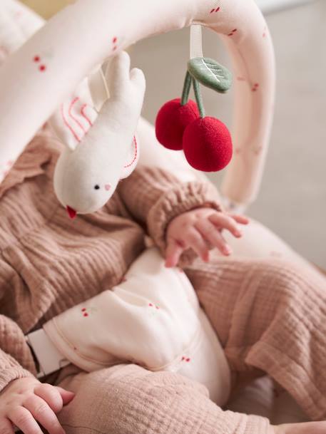Transat met Babydream-boog beige, bedrukt+ecru+grijs/wit+lindegroen+marineblauw - vertbaudet enfant 