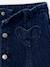 Jeans meisjesrok met knopen ongewassen denim - vertbaudet enfant 