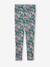 Bedrukte legging voor meisjes amandelgroen+blauw+blauwgroen+groen, bedrukt+inktblauw+roze, bedrukt+zachtpaars - vertbaudet enfant 