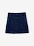 Jeans meisjesrok met knopen ongewassen denim - vertbaudet enfant 