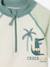 Badpakset T-shirt met UV-bescherming + short + babyhoed mintgroen - vertbaudet enfant 
