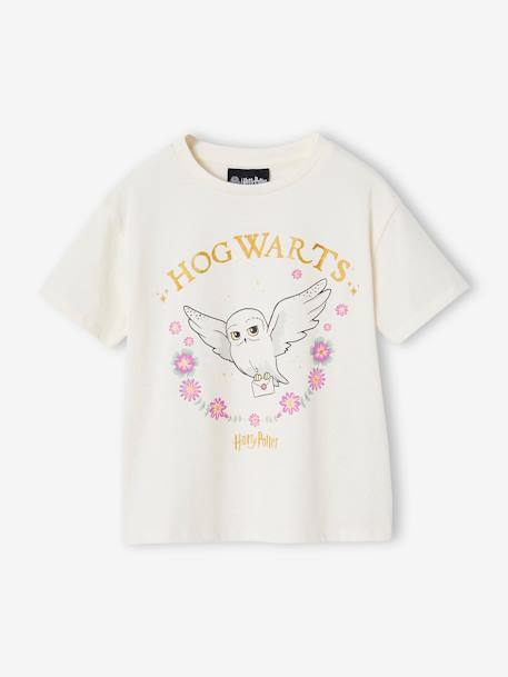 T-shirt HARRY POTTER meisjes Hedwig ecru - vertbaudet enfant 