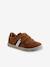Tennisschoenen met klittenband voor jongens bruin+NAVY - vertbaudet enfant 