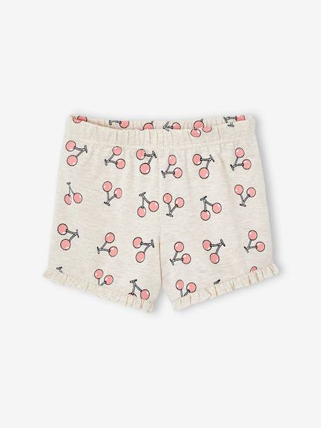 Mädchen Sommer-Schlafanzug mit Kirschen Disney Animals koraal - vertbaudet enfant 