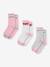 Set van 3 paar LEVI'S Batwing regular cut sokken marineblauw+rozen+zwart - vertbaudet enfant 